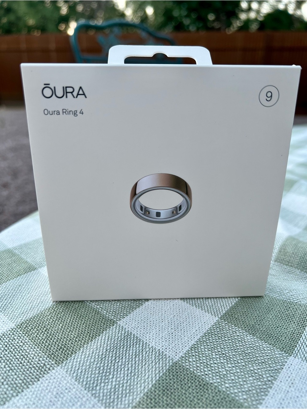 Oura Ring 4 Rose Gold (Size 9)
